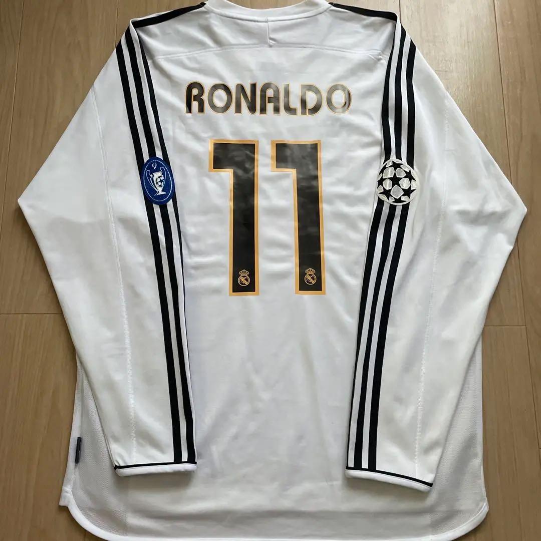 【正規】超激レア　03/04　レアルマドリード　ロナウド　長袖　ユニフォーム