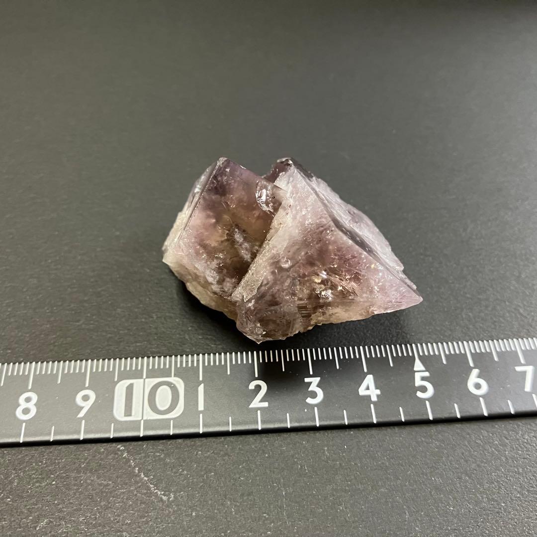 フローライト　レディアナベラ Sherry Twins Pocket 鉱物標本