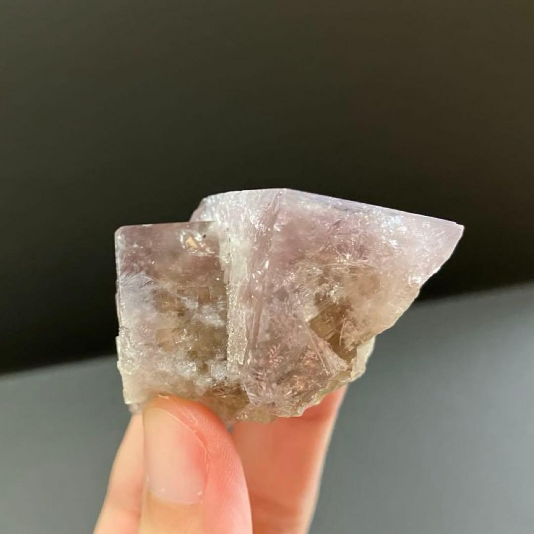 フローライト　レディアナベラ Sherry Twins Pocket 鉱物標本