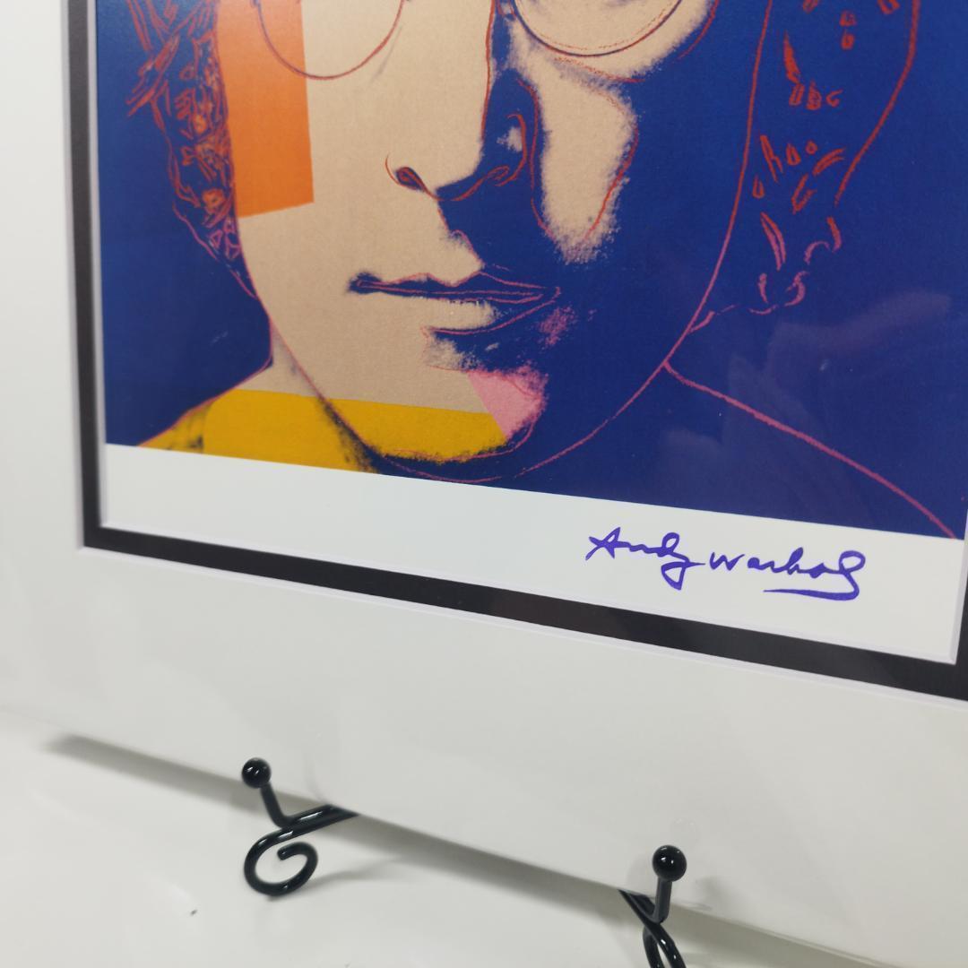 アンディ・ウォーホル ジョン・レノン リトグラフ アート 絵画 海外 eq9E