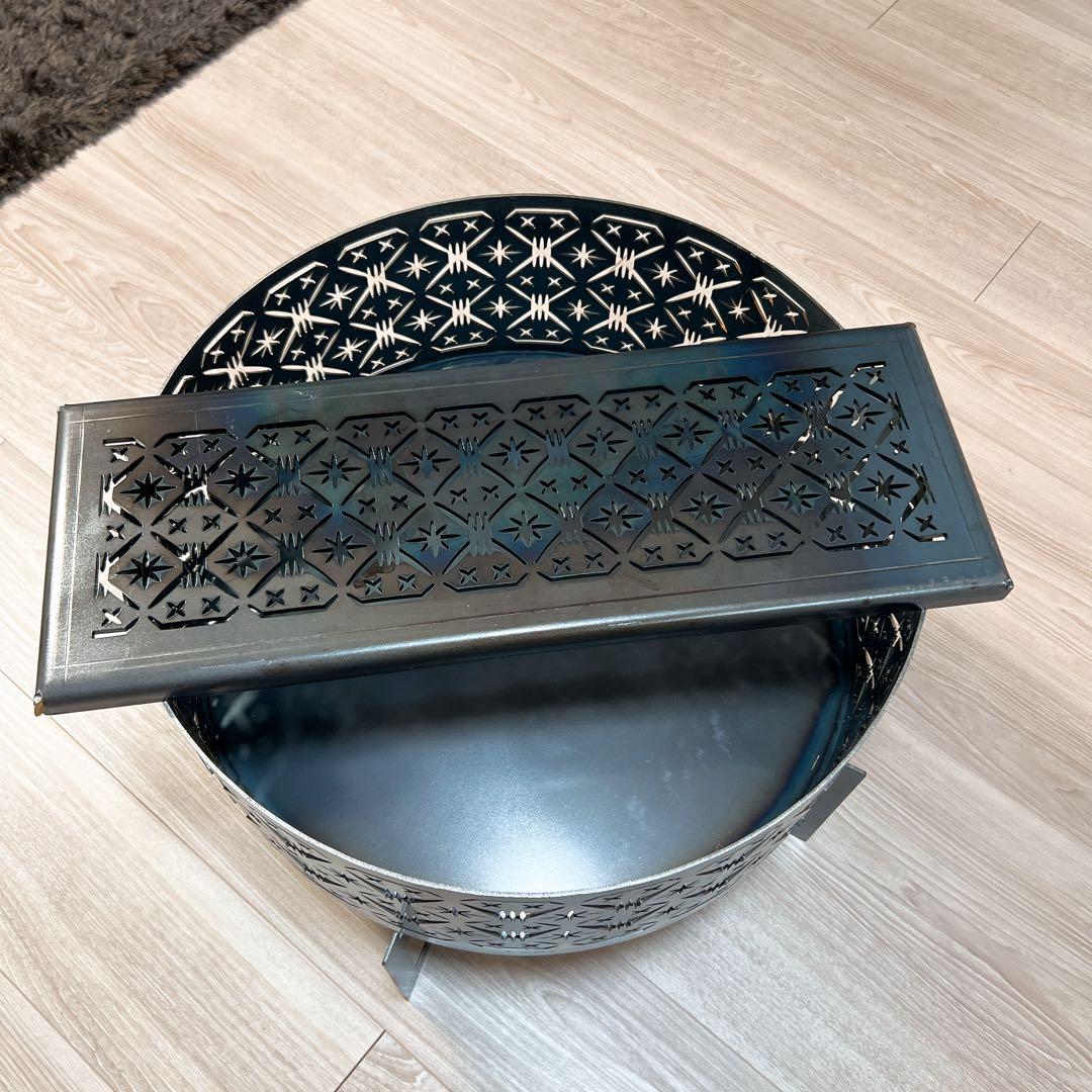 焚き火台 45cm 五徳セット 工務店オリジナル キャンプ