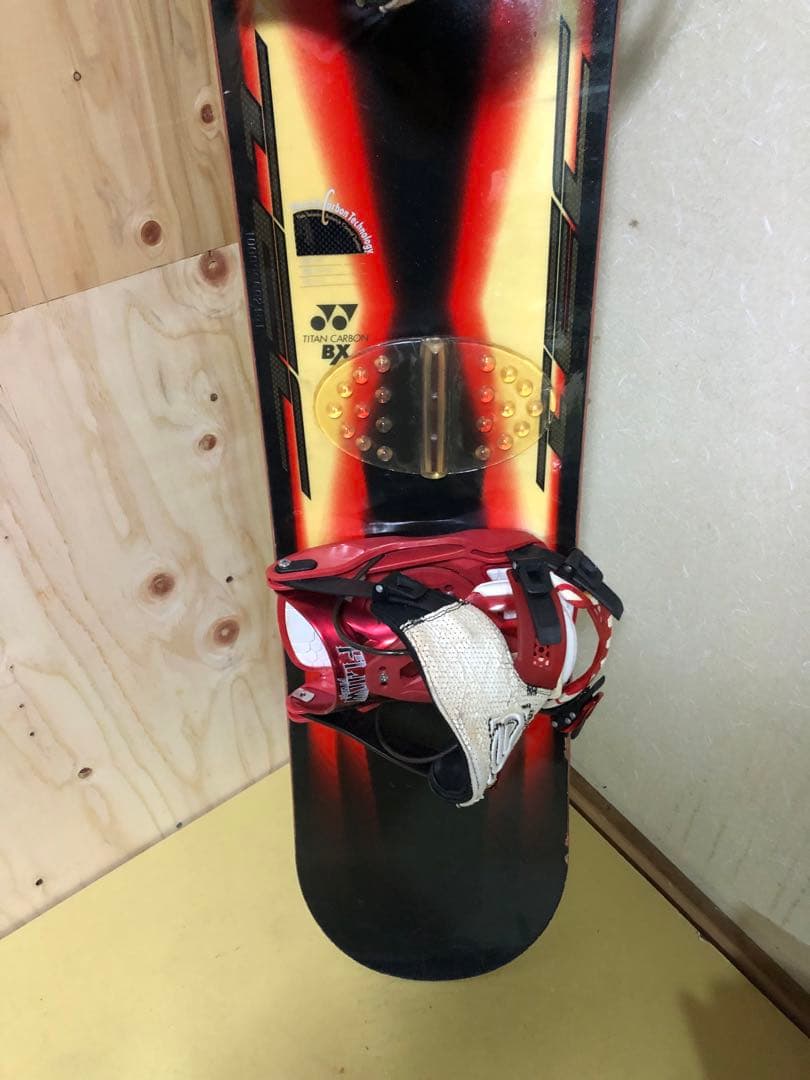 最終値引き　ヨネックススノーボードビンディングセットYONEX