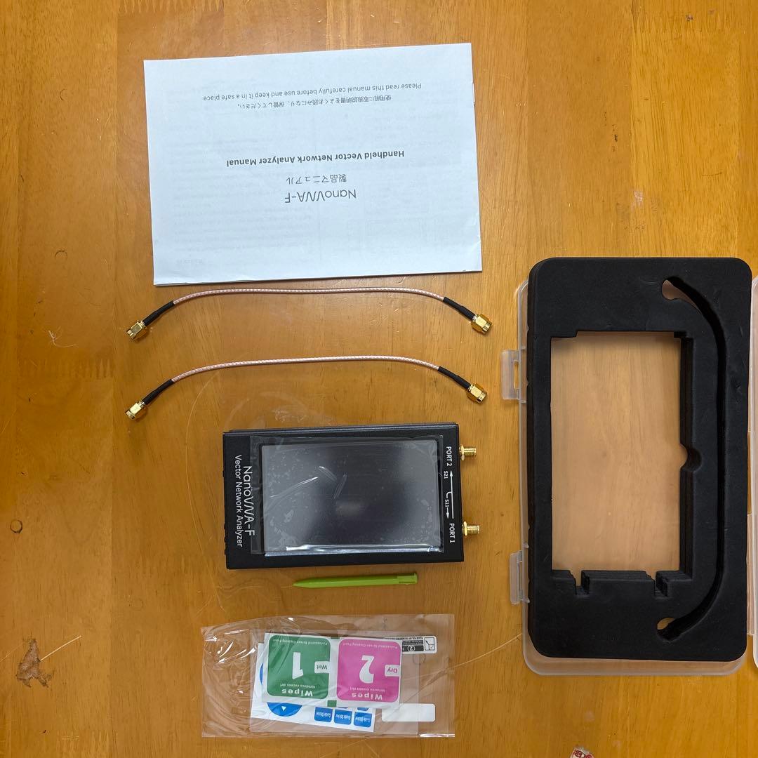 ハンドヘルド　ベクトル　ネットワーク　アナライザー