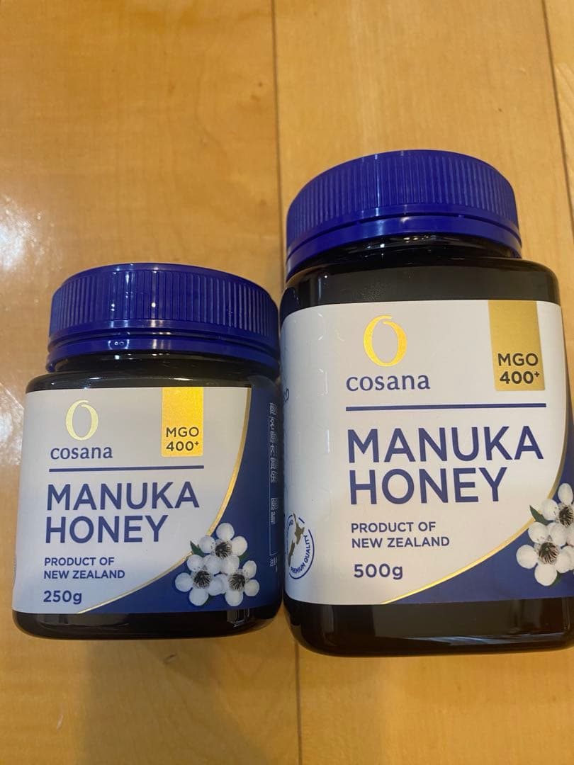 マヌカハニー MGO400 250gと500g