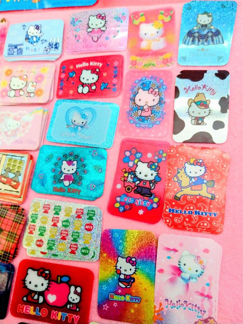 平成レトロ ハローキティ2000年代 フレークシール95枚