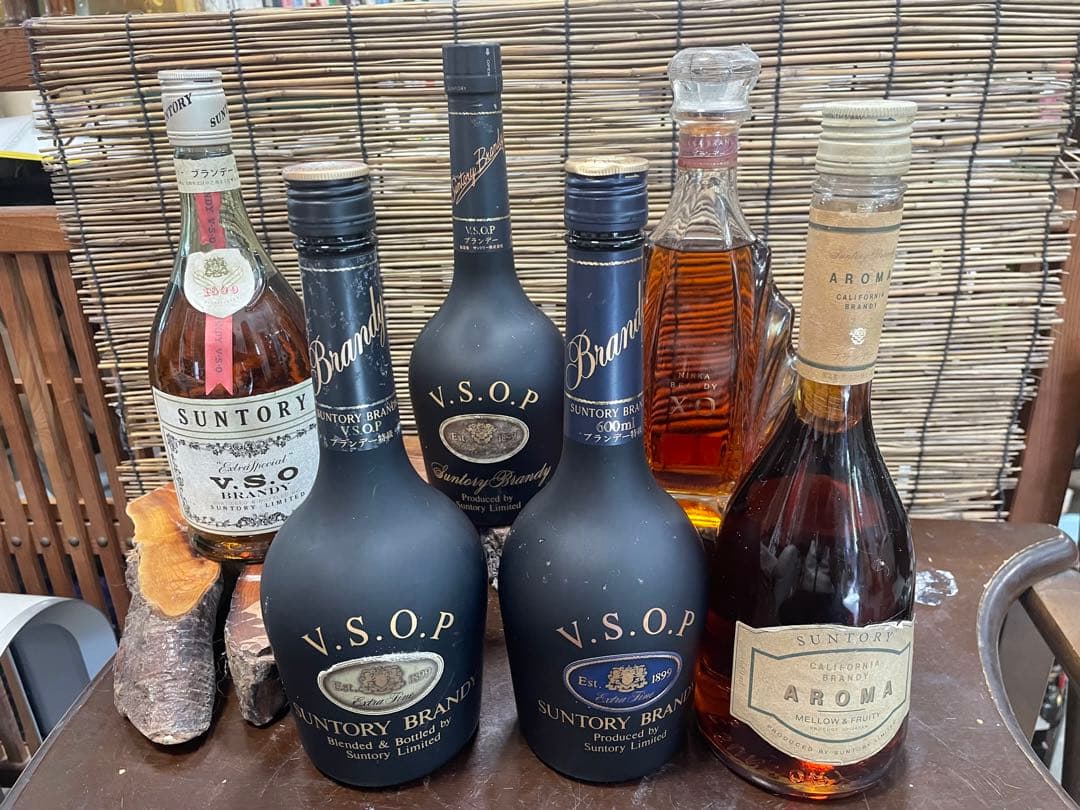 ヴィンテージ　ニッカブランデーＸＯ／サントリーブランデーＶＳＯＰ　大値引きします