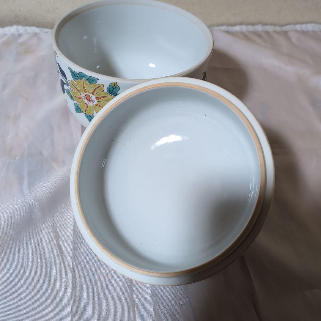 古伊万里蓋付き菓子鉢