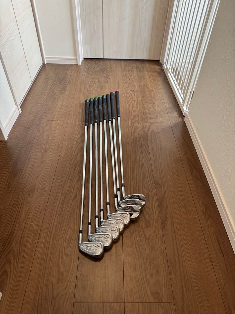 キャロウェイ エリート　アイアンセット6-P、CBウェッジ3本