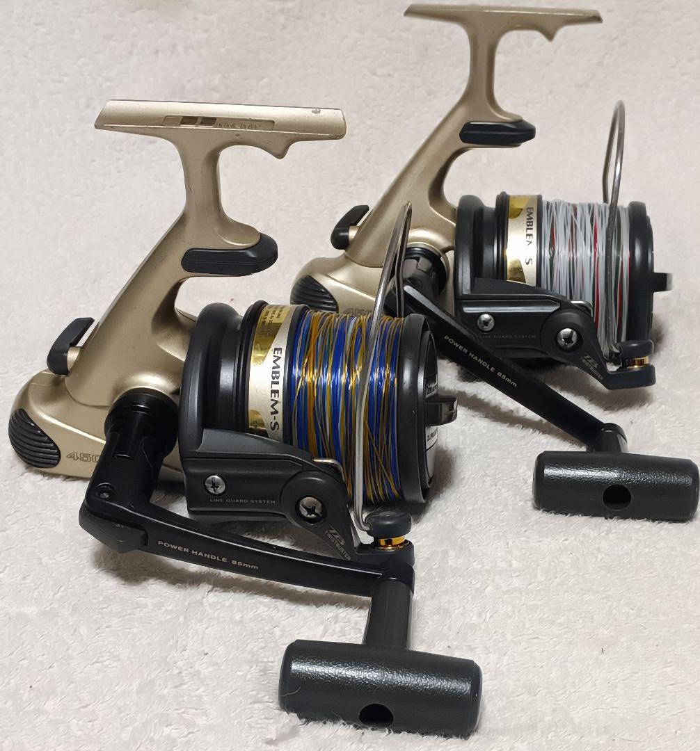 ダイワエンブレムS4500T遠投カゴ釣り専用リール！まとめて2台