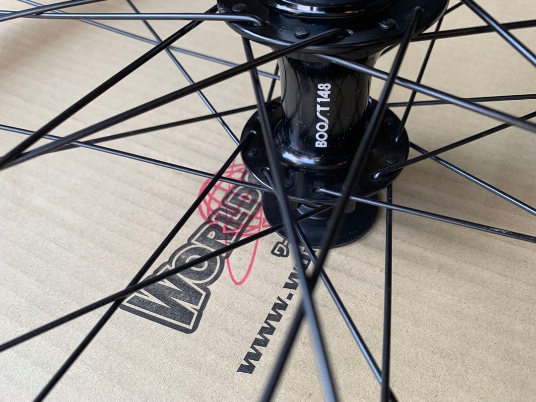 ボントレガー　完成車外しホイール　29er boost MD35 チューブレス