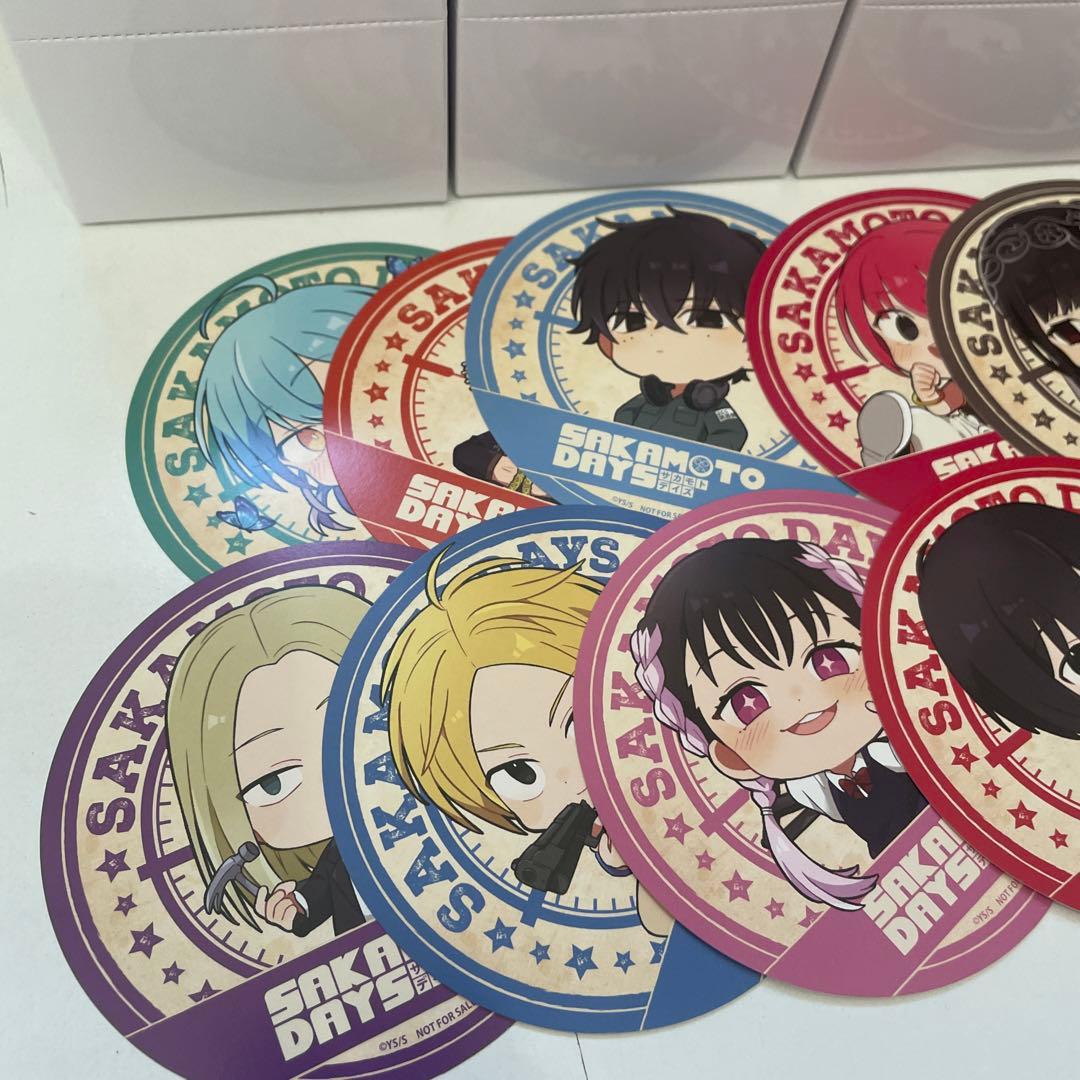 サカモトデイズ　タワレコ　アクキー　缶バッジ　コースター　まとめ