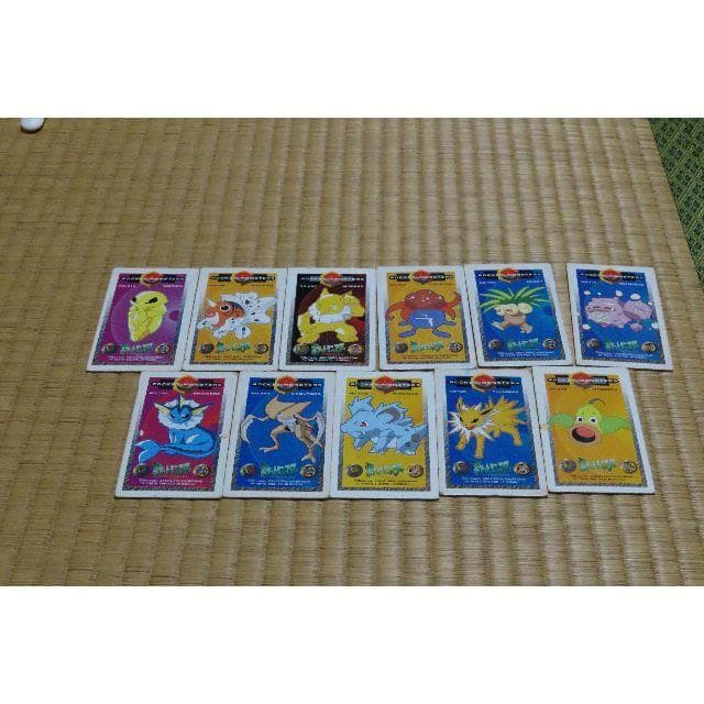 ポケモン メンコ MARU MENKO　11枚セット　中古【C-0147】