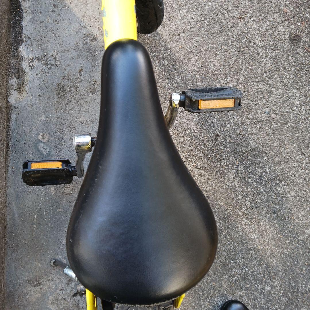 へんしんバイク　12インチ　イエロー　スタンド付き　工具付き　仙台