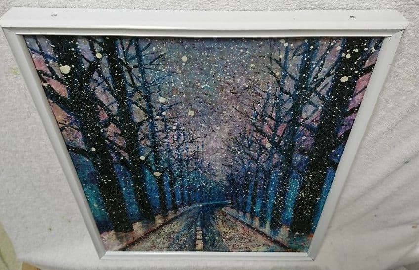 油絵 絵画 孟冬