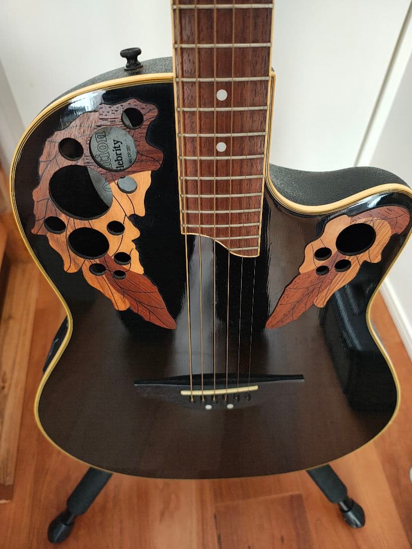 Ovation Celebrity cp257 black エレアコ