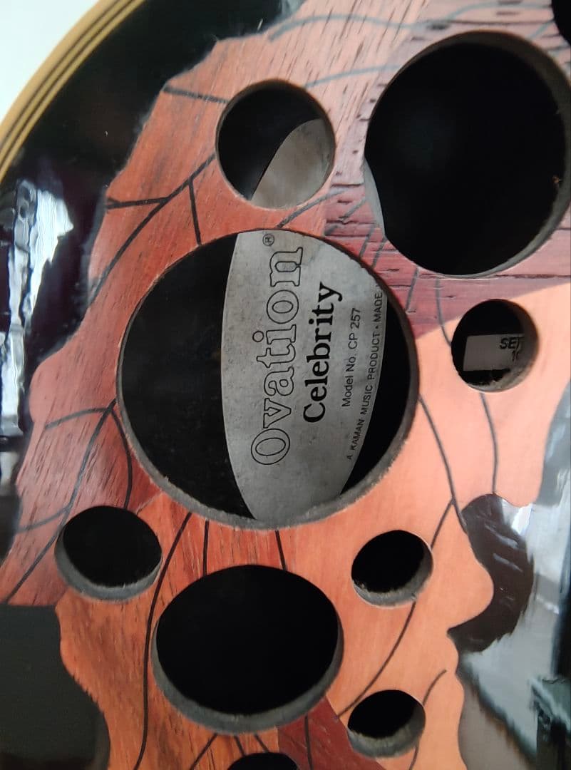 Ovation Celebrity cp257 black エレアコ