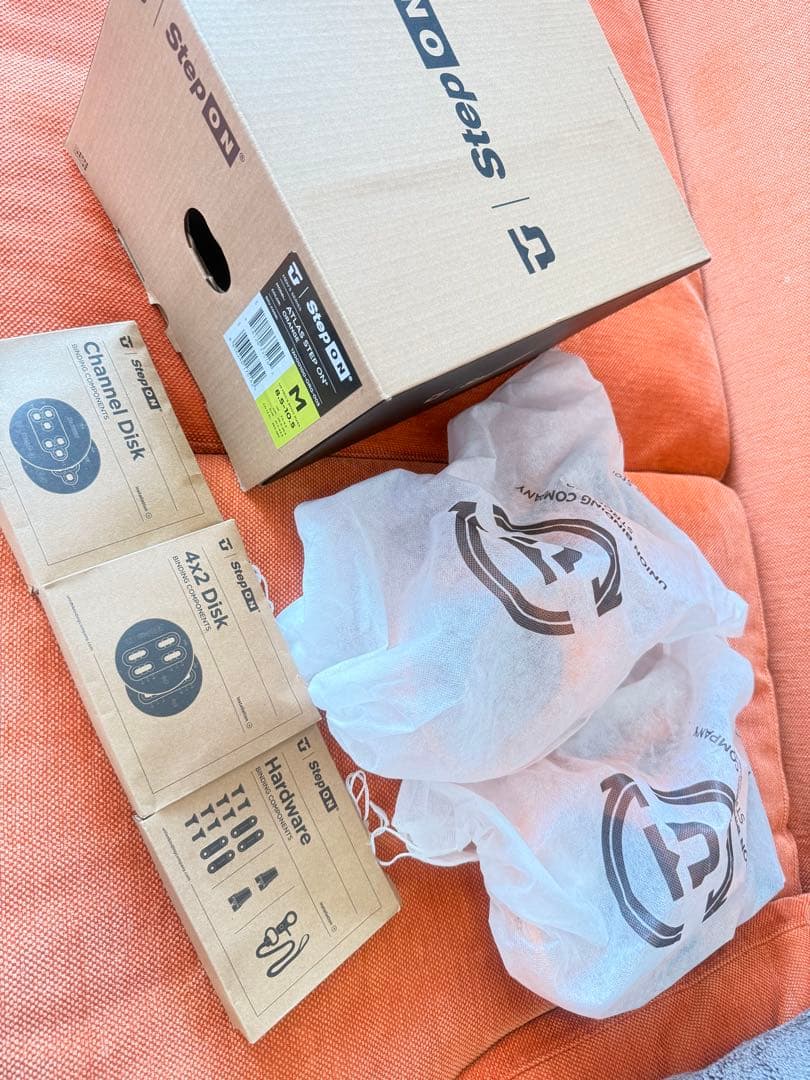 美品 UNION ATLAS STEP ON 25/26 M ステップオン