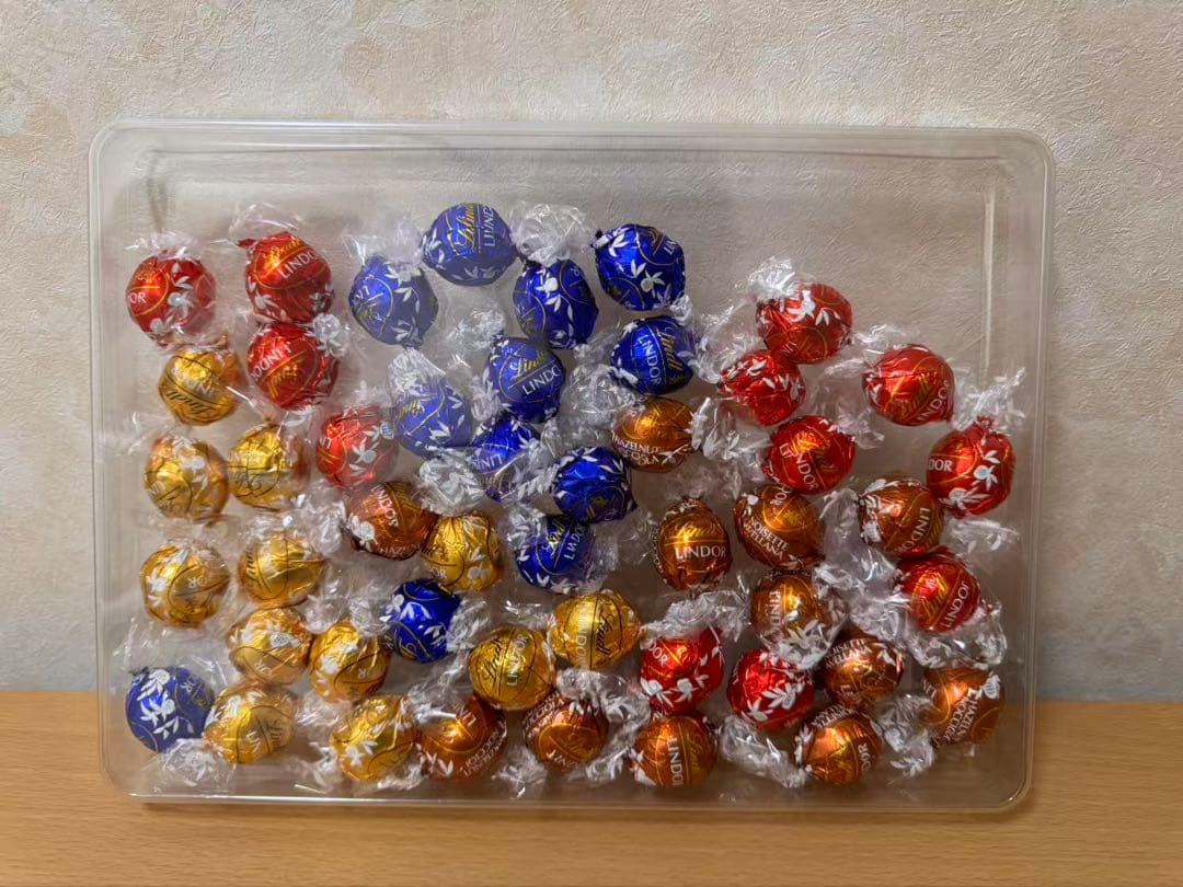 リンツ リンドール アソート チョコレート 4個