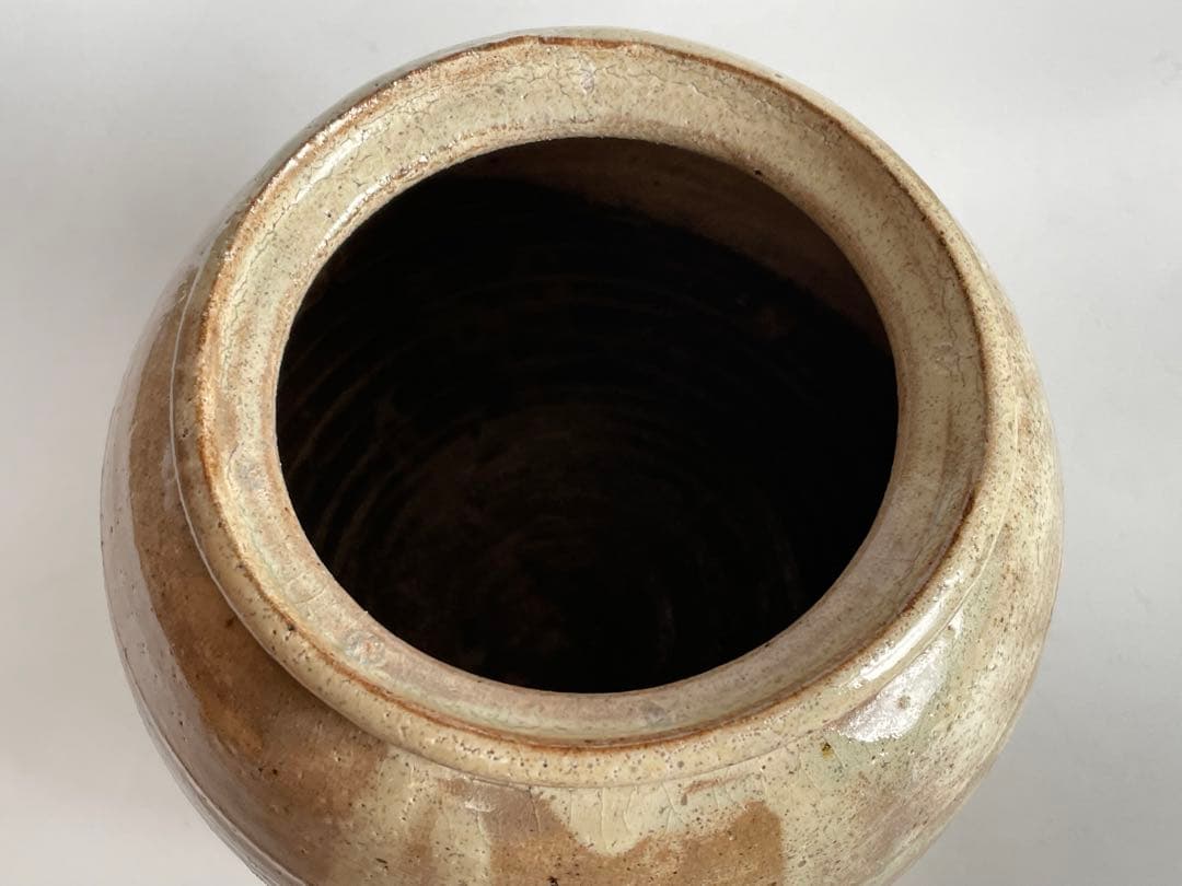 陶芸家　桃源窯　吉田喜彦　粉引　水指　茶道具　壺　師　荒川豊蔵