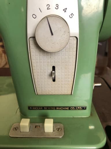 レトロ　アンティークミシン　RICCAR リッカー ミシン RW-6L