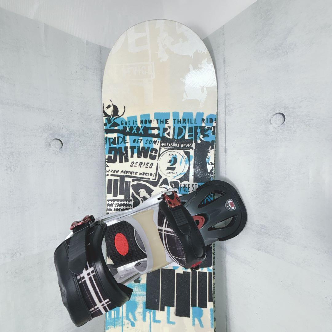 スノボSET品 RIDE DH TWO×BURTON CARTEL グラトリ