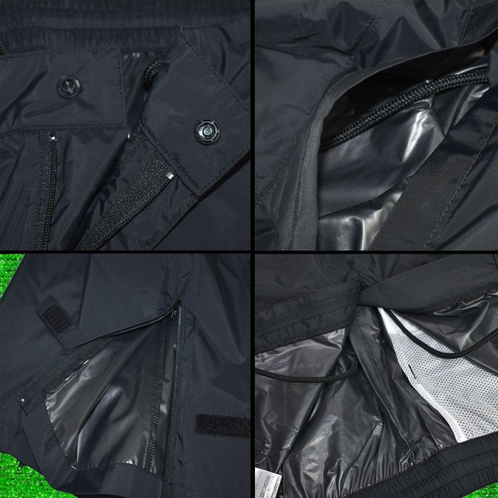 い*き様 Callaway/キャロウェイゴルフ 防風レインスーツ【ブラック/L】