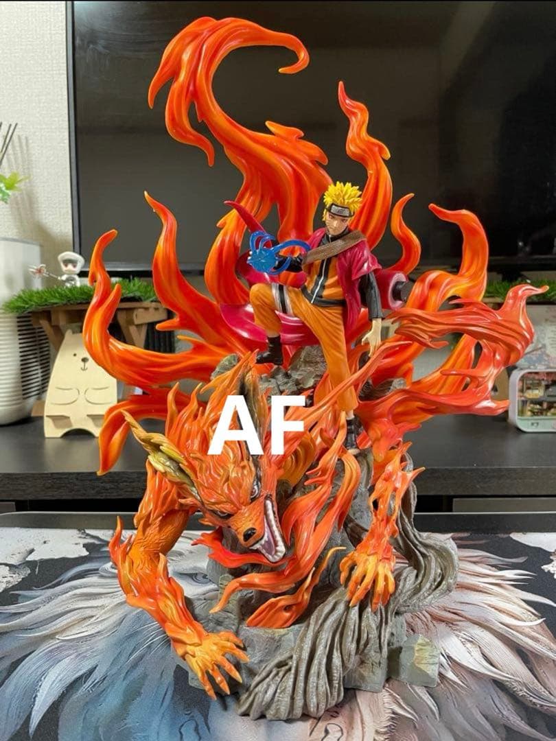 NARUTO　うずまきナルト　九尾　フィギュア　ガレージキット