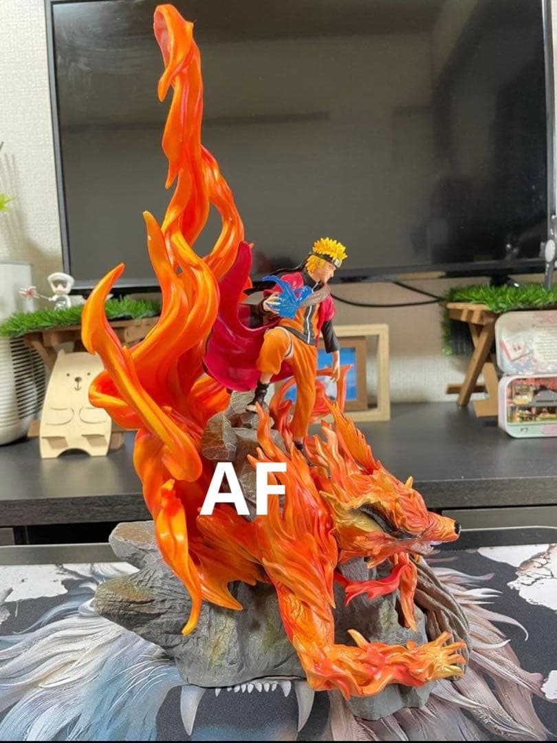 NARUTO　うずまきナルト　九尾　フィギュア　ガレージキット