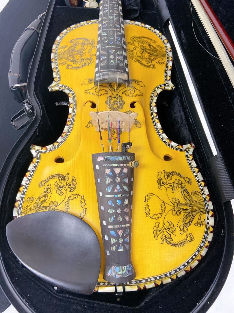 ☆ハルダンゲル　ハーディングフェーレ　ヴァイオリン　弦4×4 高級　本体美品