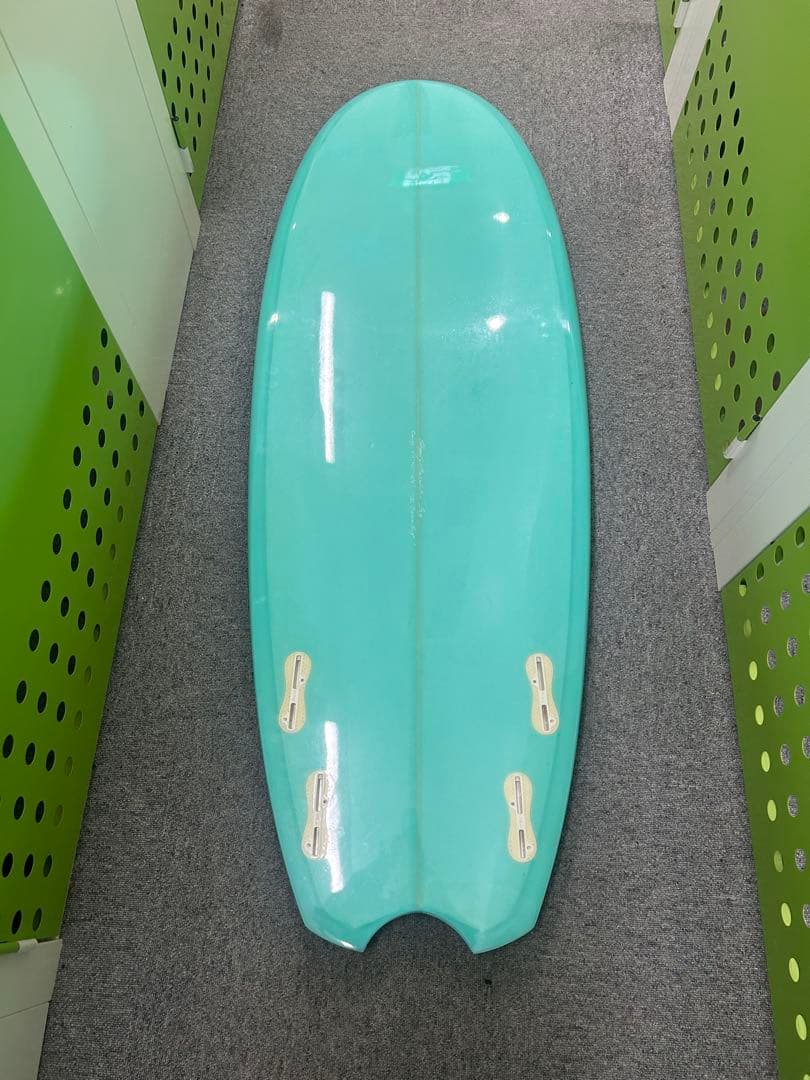 ミニシモンズ 5'2\" ミントグリーン サーフボード　手渡しのみ