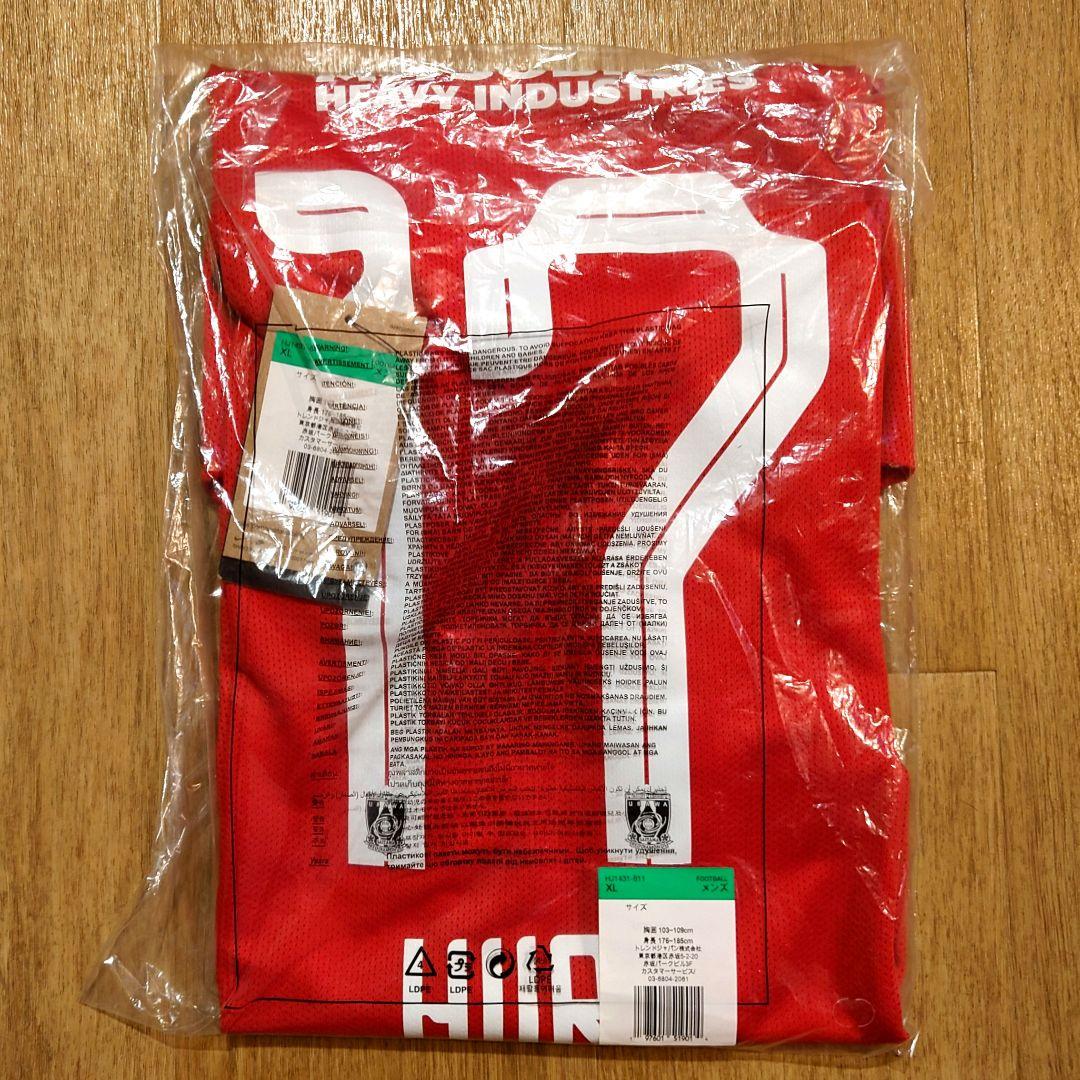 浦和レッズオーセンティックユニフォーム　選手着用仕様　No.17小森飛絢