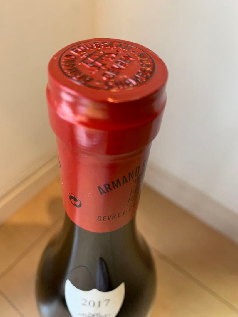 アルマンルソー ジュヴレシャンベルタン クロデュシャトー モノポール2017年