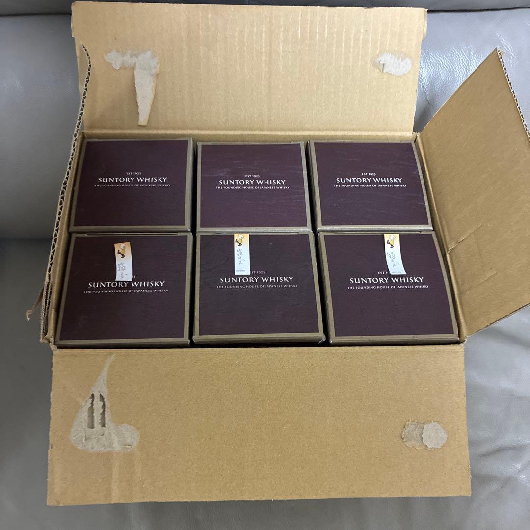サントリー　響21年　化粧箱　空瓶　専用箱　6本セット