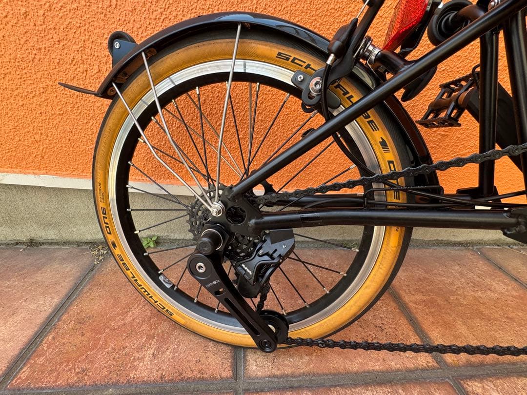 BROMPTON C Line SL2 フレイムラッカー カスタム外装5速