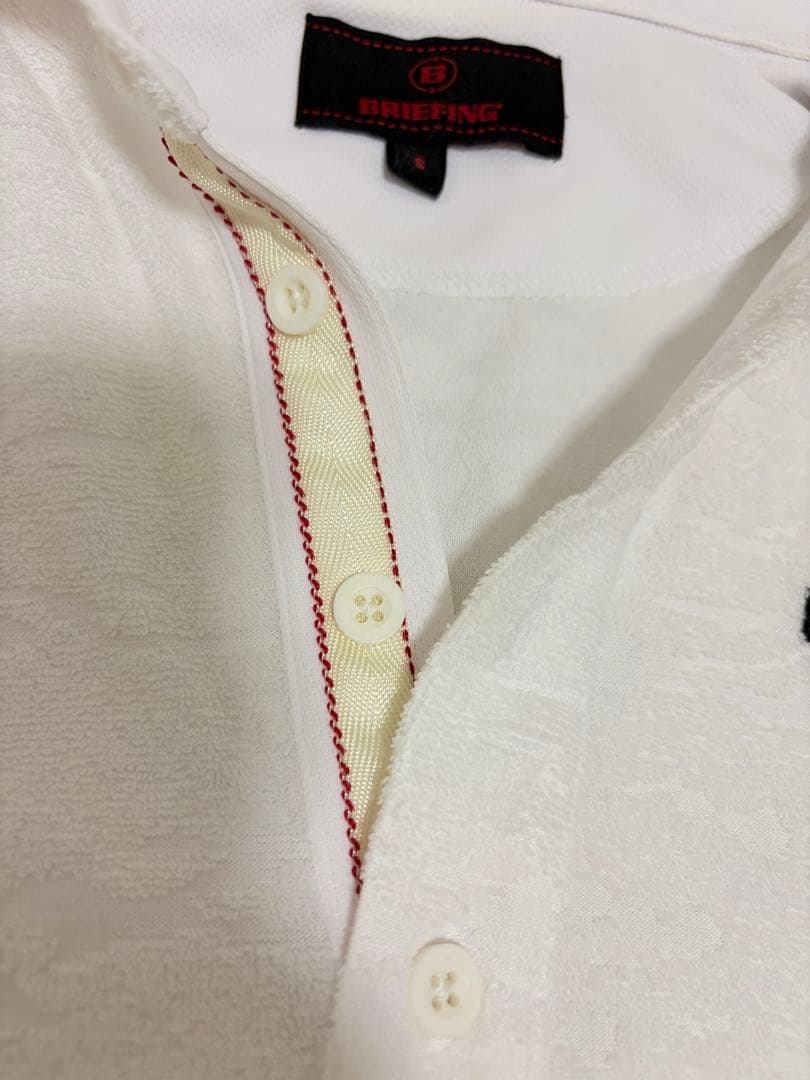BRIEFING ポロシャツ ホワイト