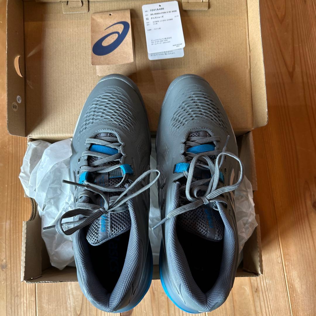 アシックス　オムニ クレー メンズ ゲルレゾリューションX ワイド OC
