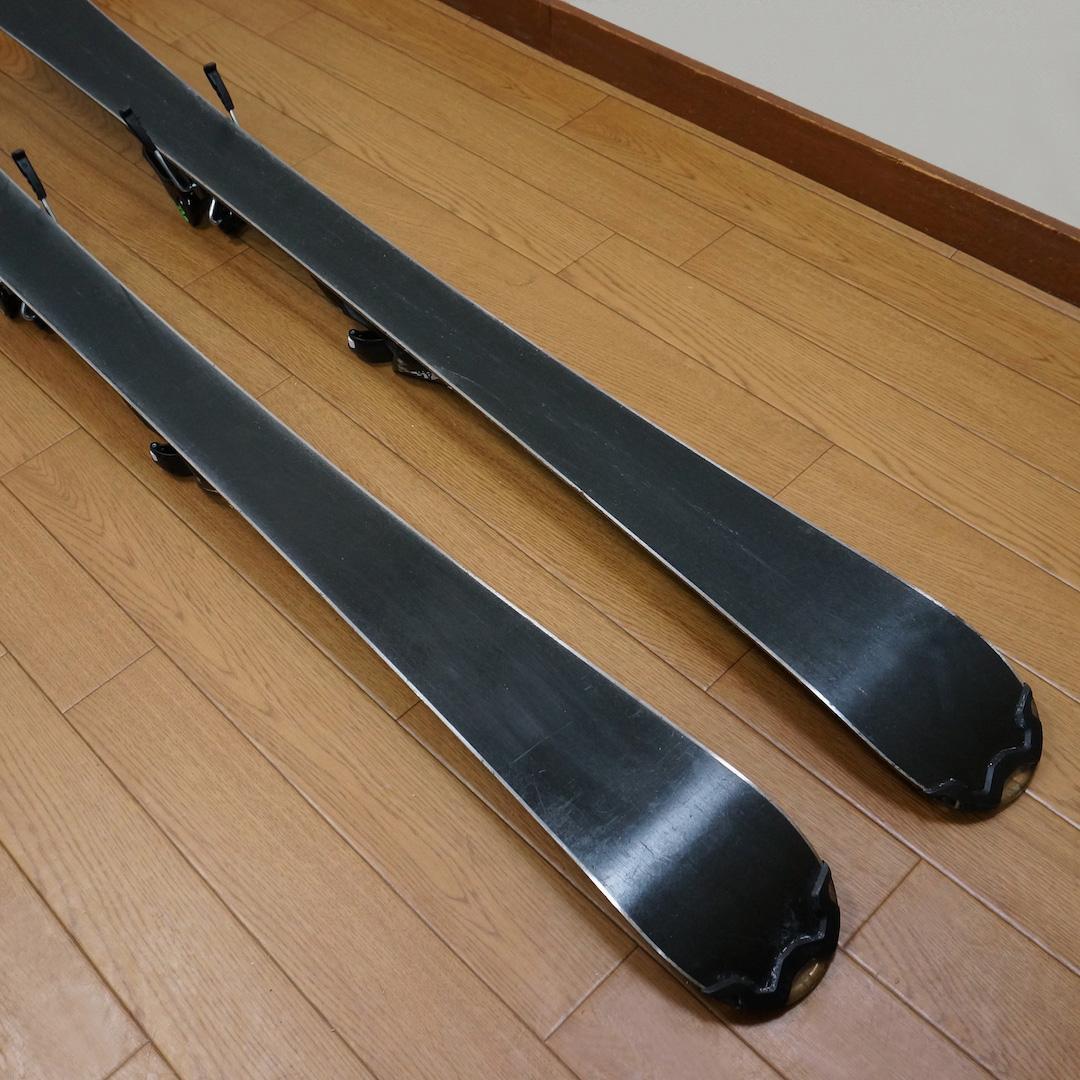 メンテ済 127cm 靴23cm HEAD カービングスキーセット (130