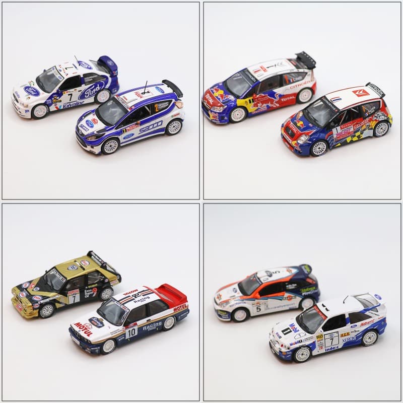 ラリーカーコレクション｜1/43 ミニカー｜４４個おまとめセット