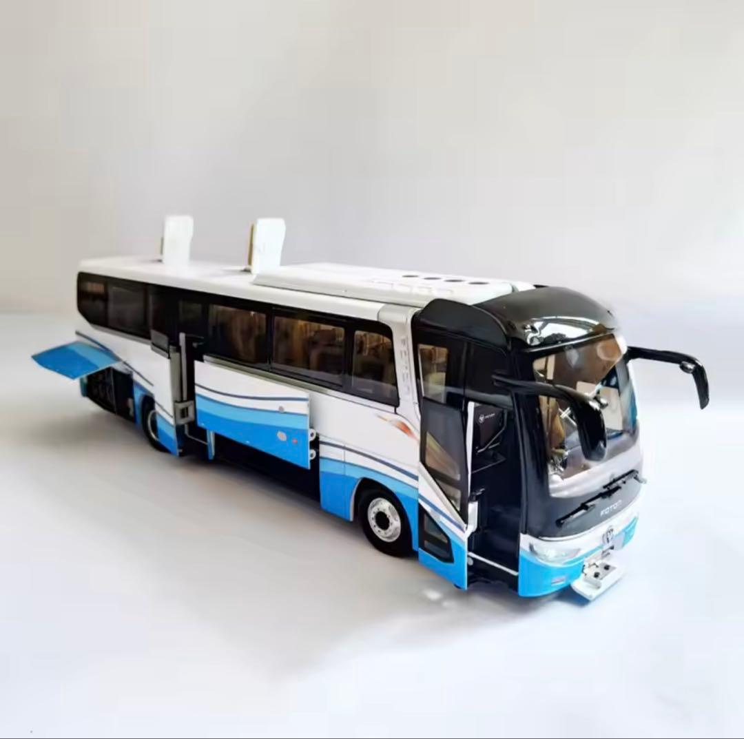 専用翔平 1:36スケール Foton Ohui BJ6122 観光バスモデル