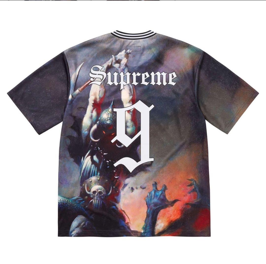 【新品】Supreme Frank Frazetta Soccer Jersey