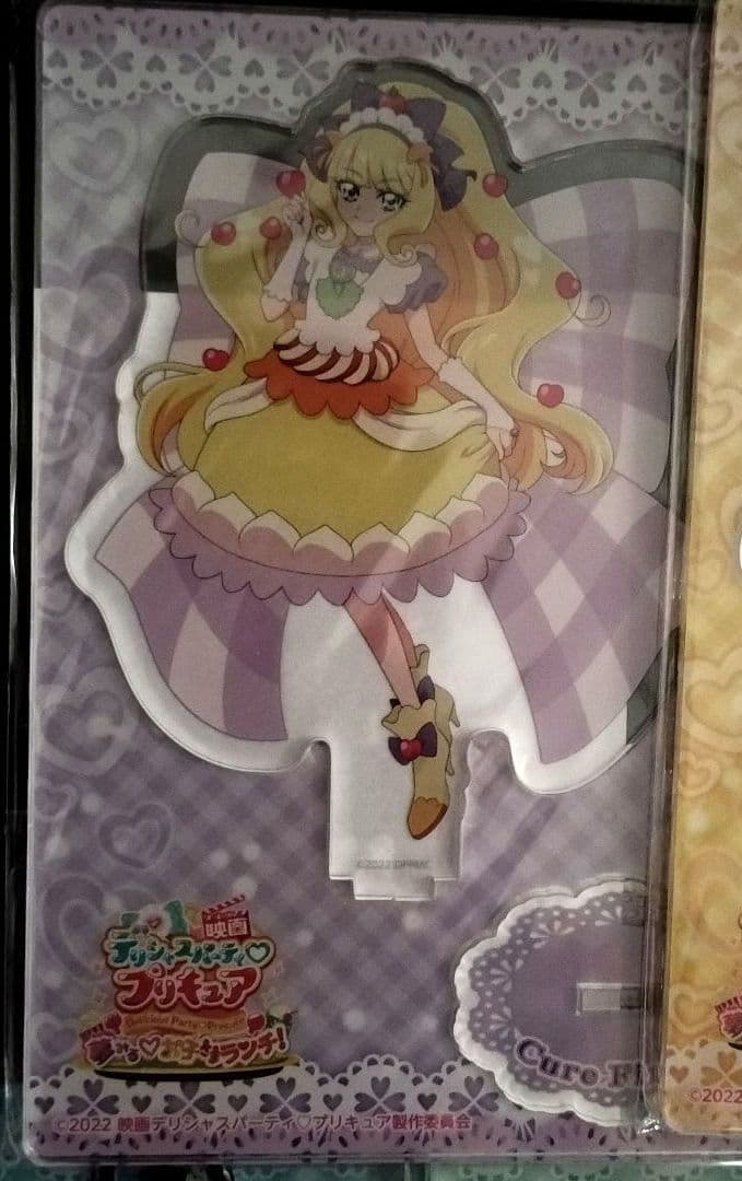 デリシャスパーティ　プリキュア　映画　夢みるお子さまランチ！　アクリルスタンド