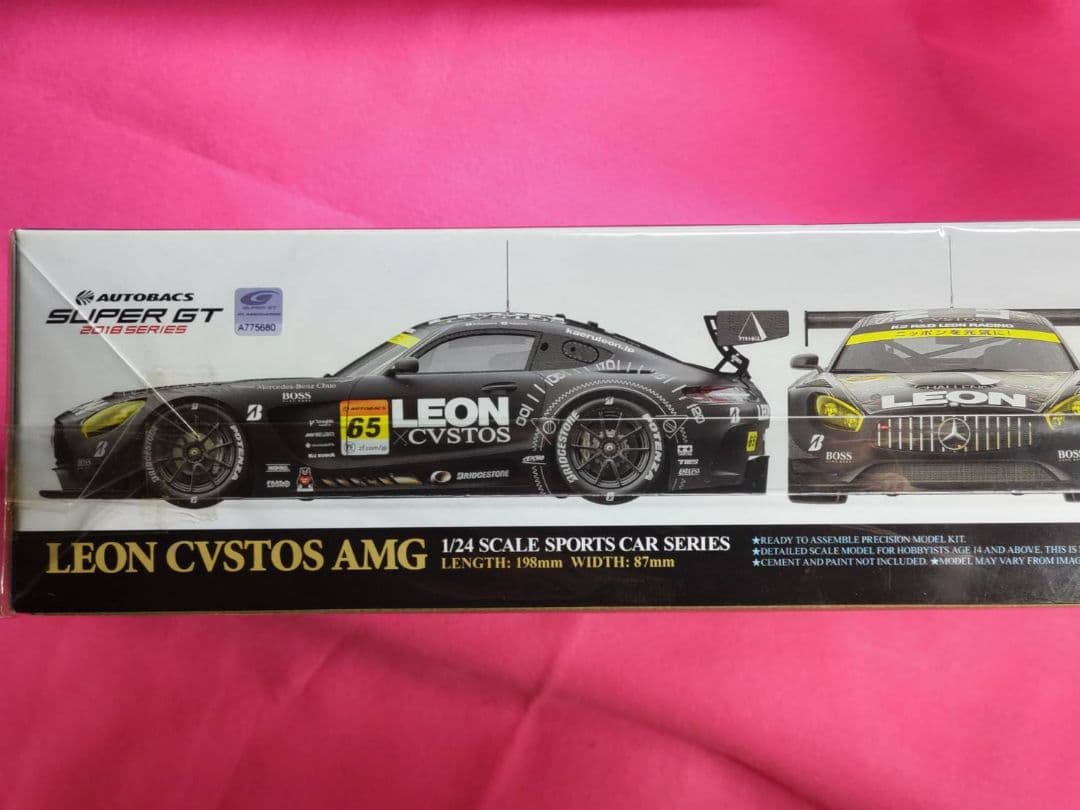 タミヤLEON CVSTOS AMG1/24 2018年 GT300チャンピオン