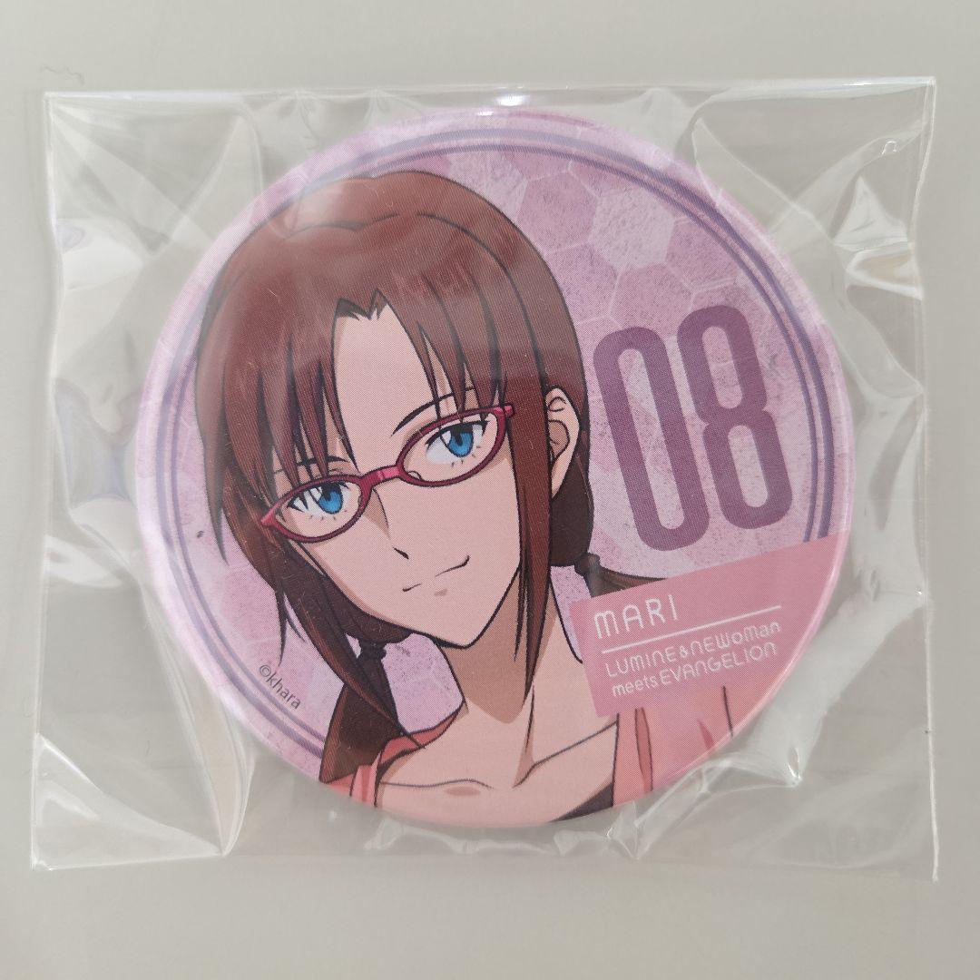 新世紀エヴァンゲリオン ルミネ&ニュウマンコラボ 缶バッチ マリ