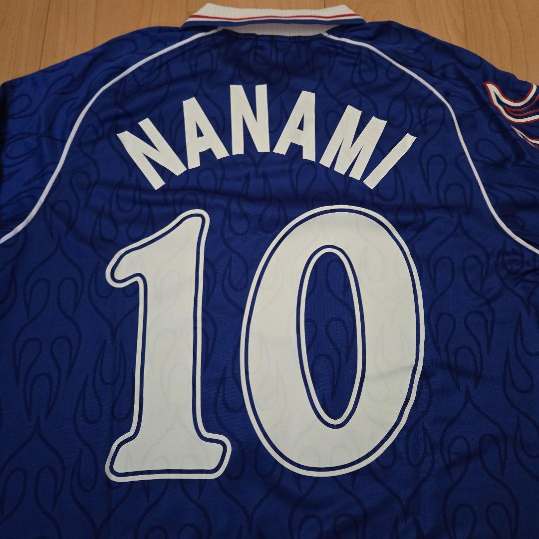 サッカー　日本代表　名波浩　長袖　ユニフォーム
