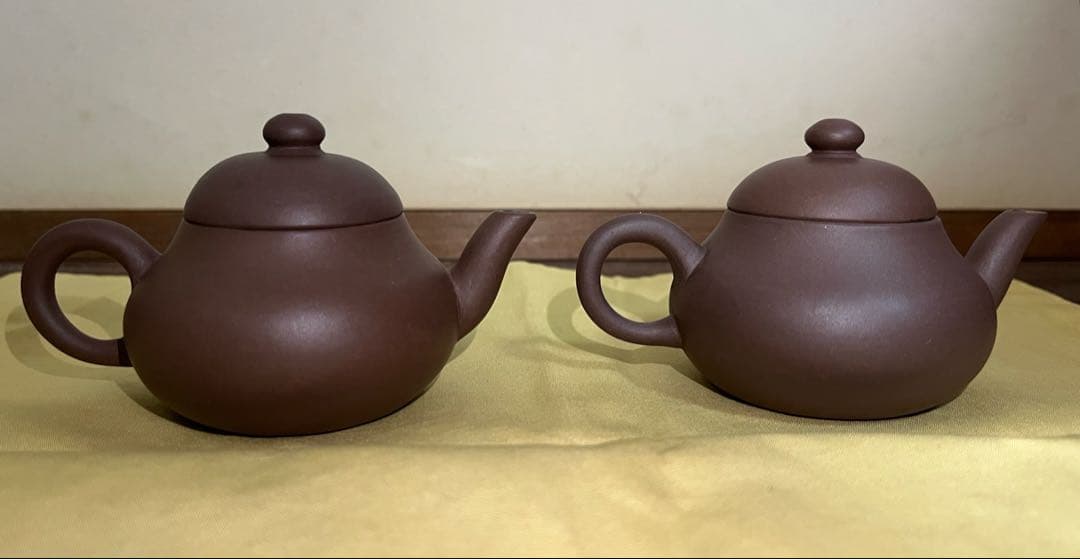 グ*ド様 煎茶道具　急須　茶銚　紫泥　対