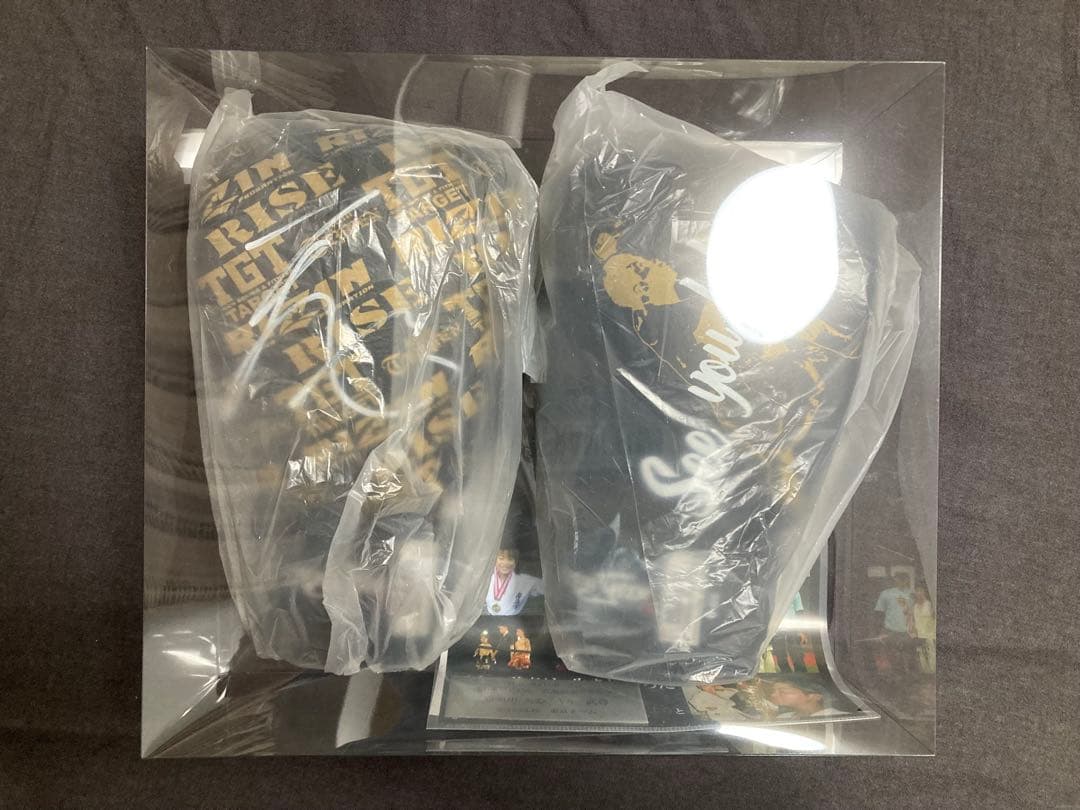 那須川天心　サイン入りグローブ　the match 2022記念