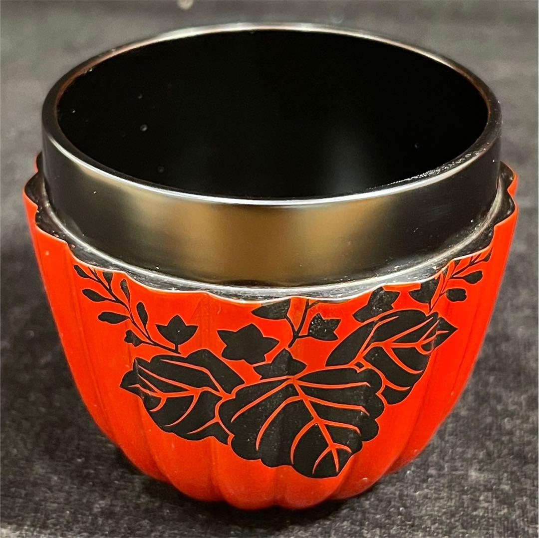 s540　菊型桐棗　左近造　小椋左近　茶道具　共箱