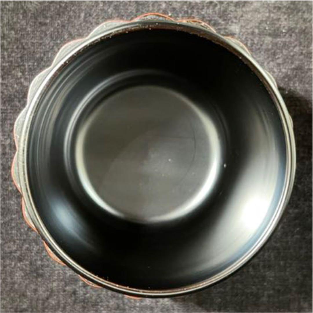 s540　菊型桐棗　左近造　小椋左近　茶道具　共箱