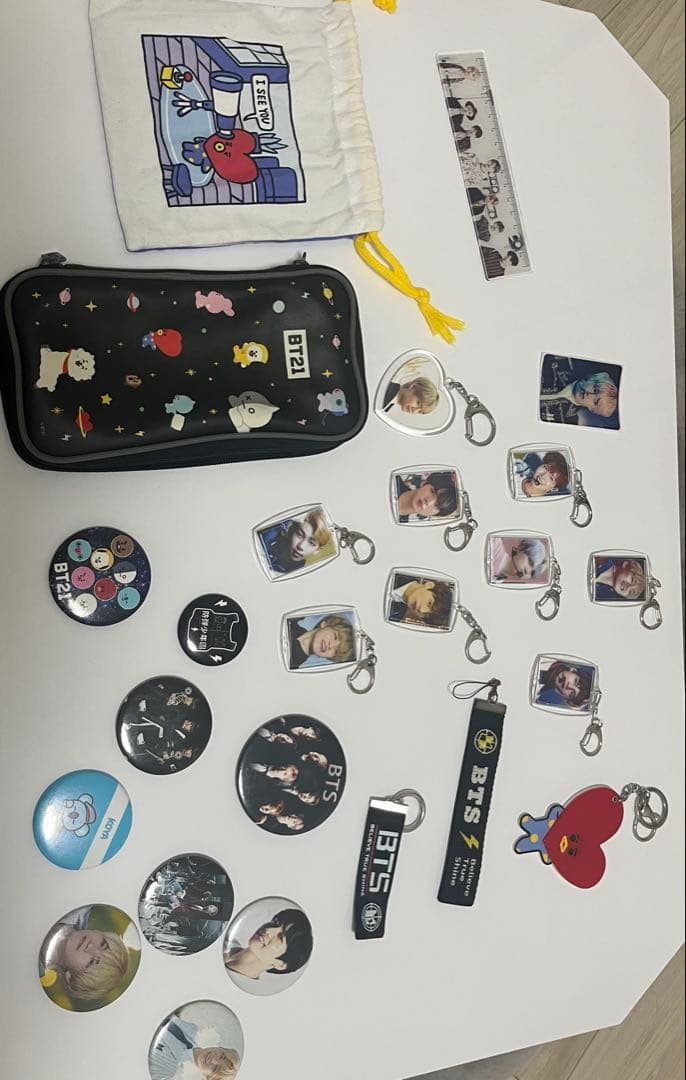 BTS グッズセット ポスター キーホルダー