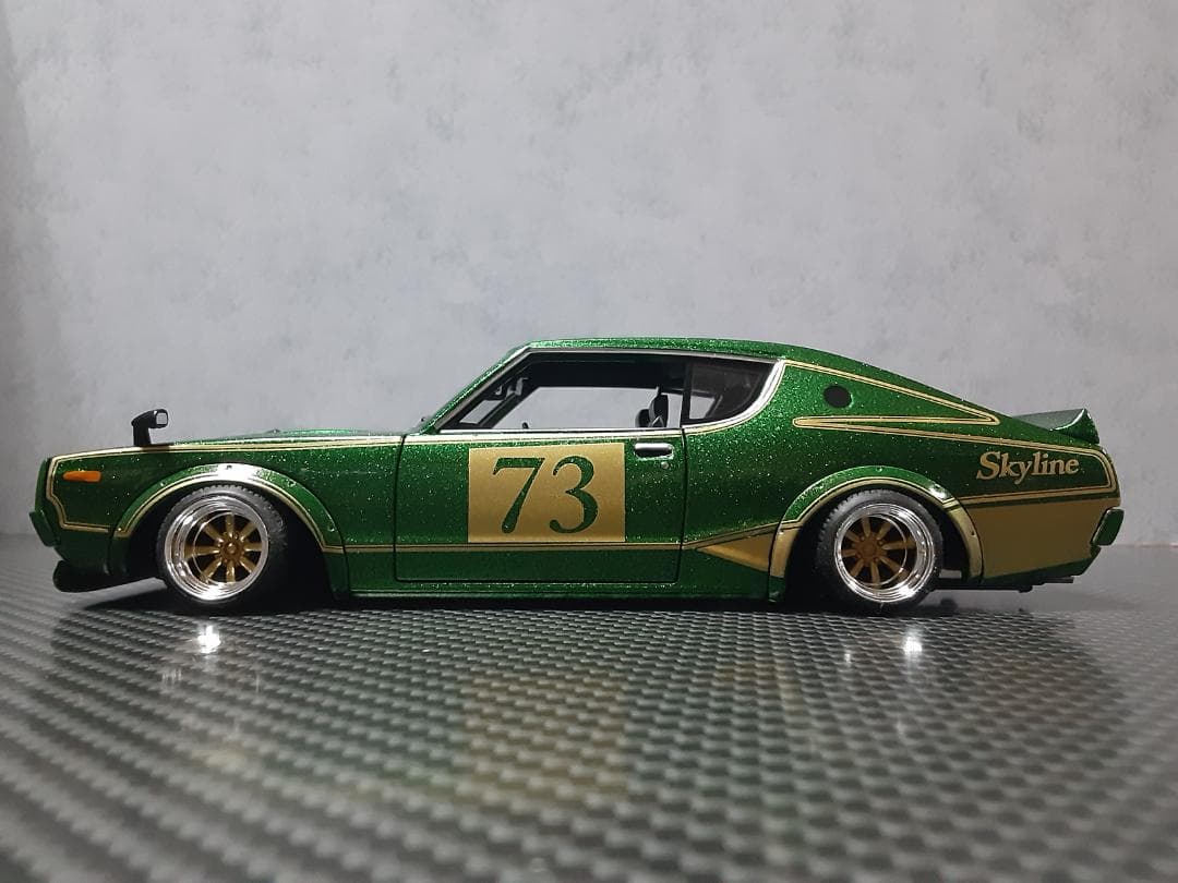 Maisto 1/24 日産 スカイライン 2000GT-R ケンメリレーシング